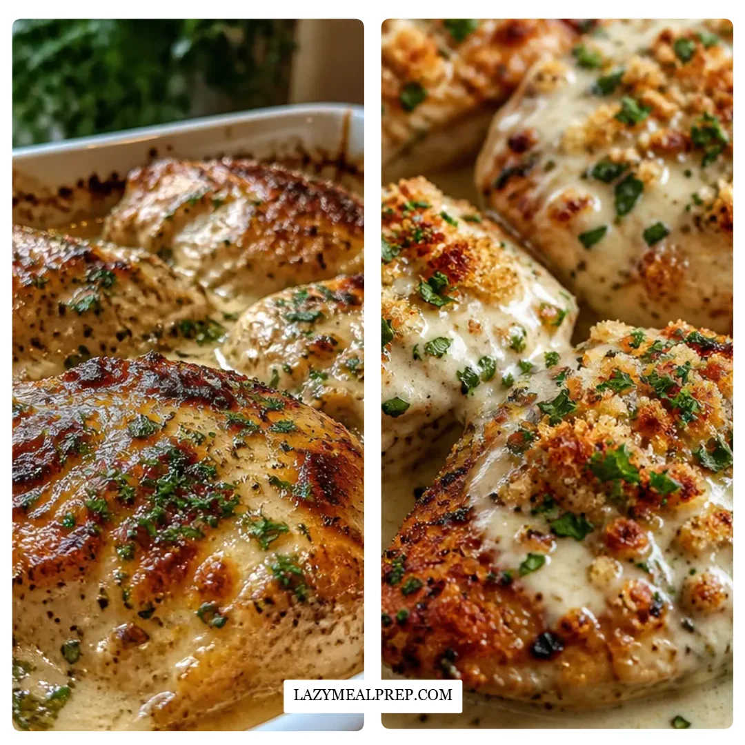 Baked Caesar Chicken Recipe