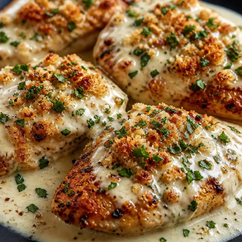 Baked Caesar Chicken