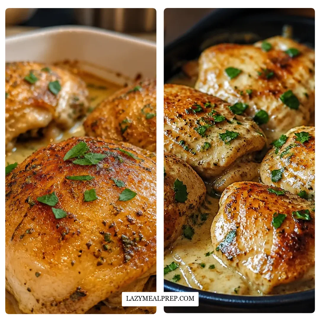 Baked Caesar Chicken Recipe