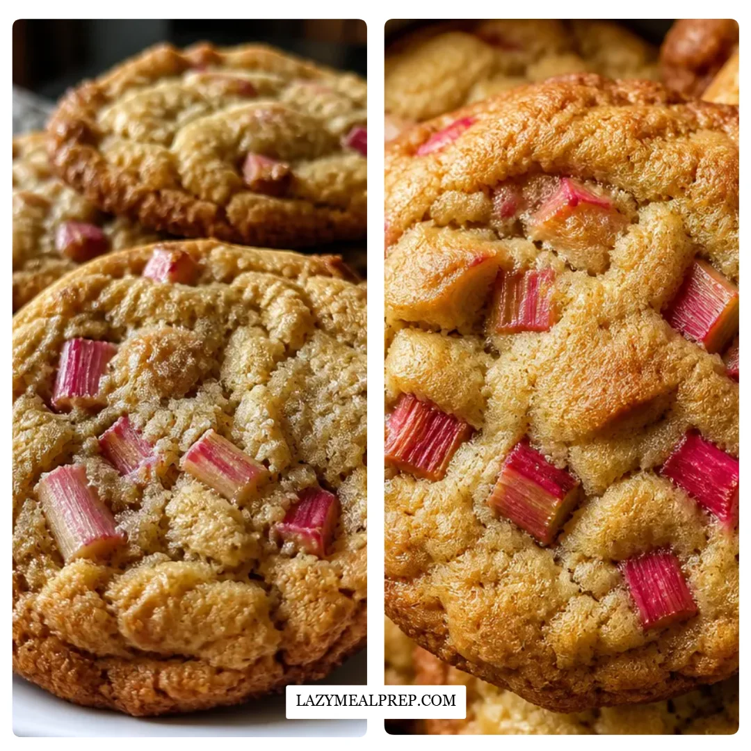Brown Sugar Rhubarb Cookies Cozy