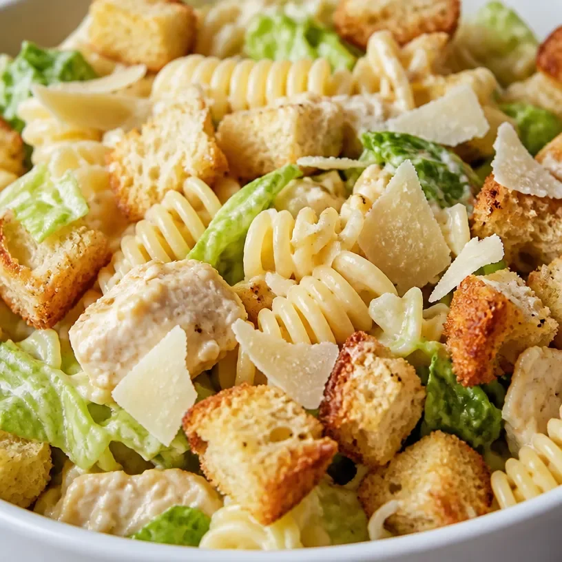Chicken Caesar Pasta Salad