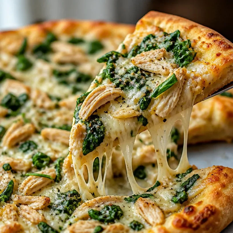 Chicken Caesar Pizza