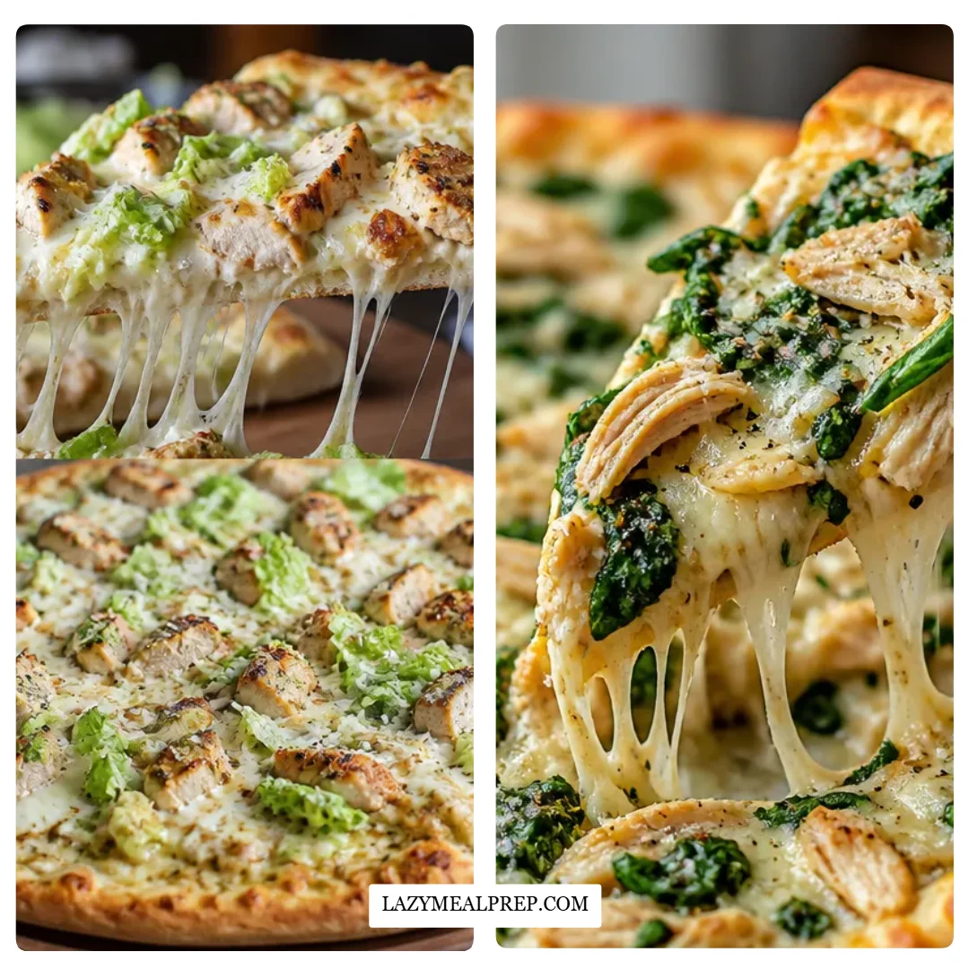 Chicken Caesar Pizza Home Comfort