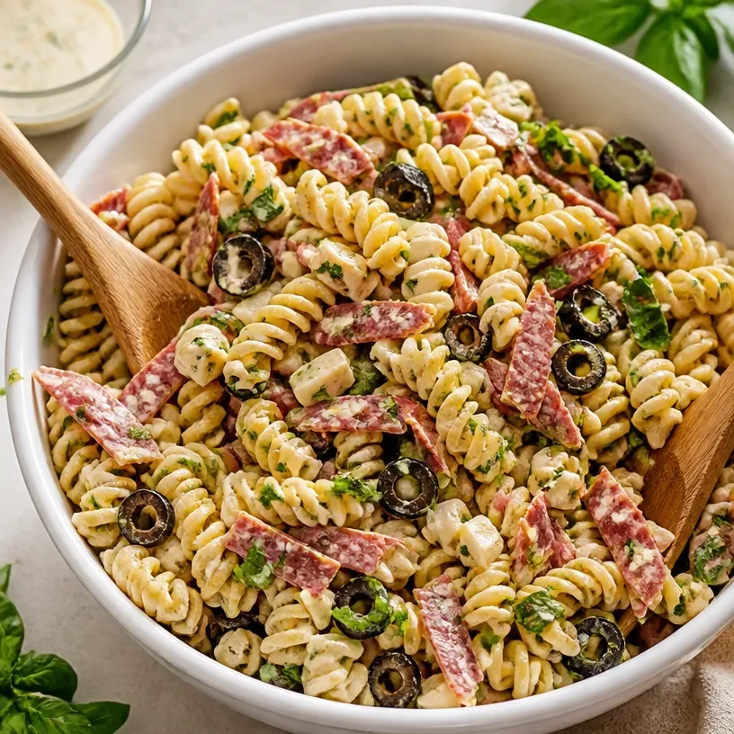 Creamy Italian Pasta Salad