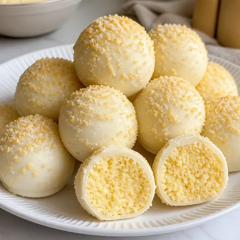 Creamy no-bake Southern potato candy on a plate, decorated with powdered sugar.