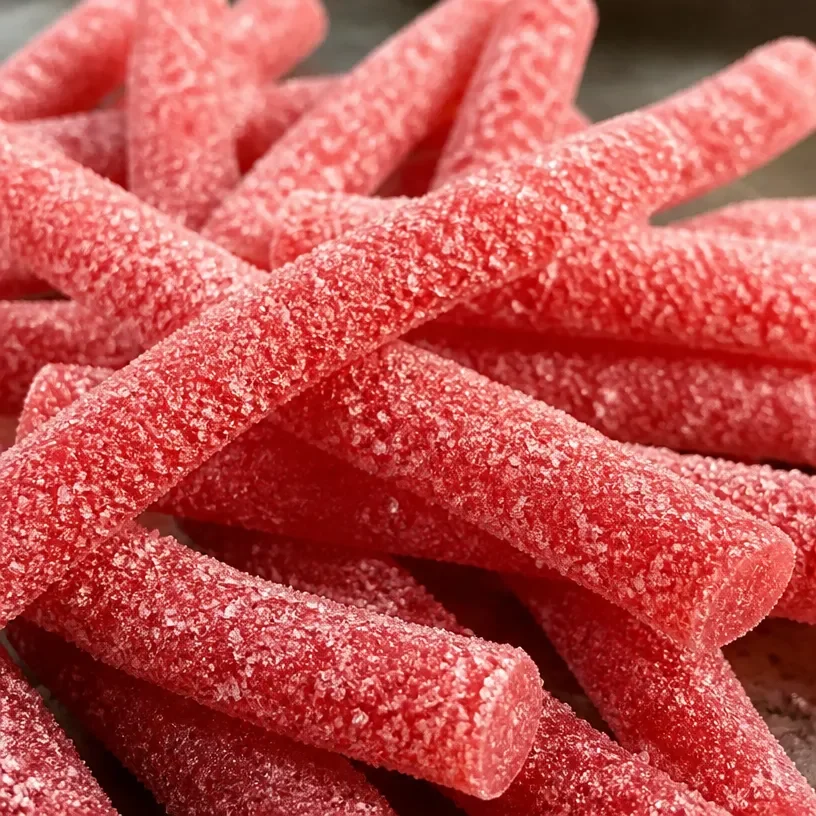 Delicious Rhubarb Sour Belts: A Healthy Homemade Candy Treat