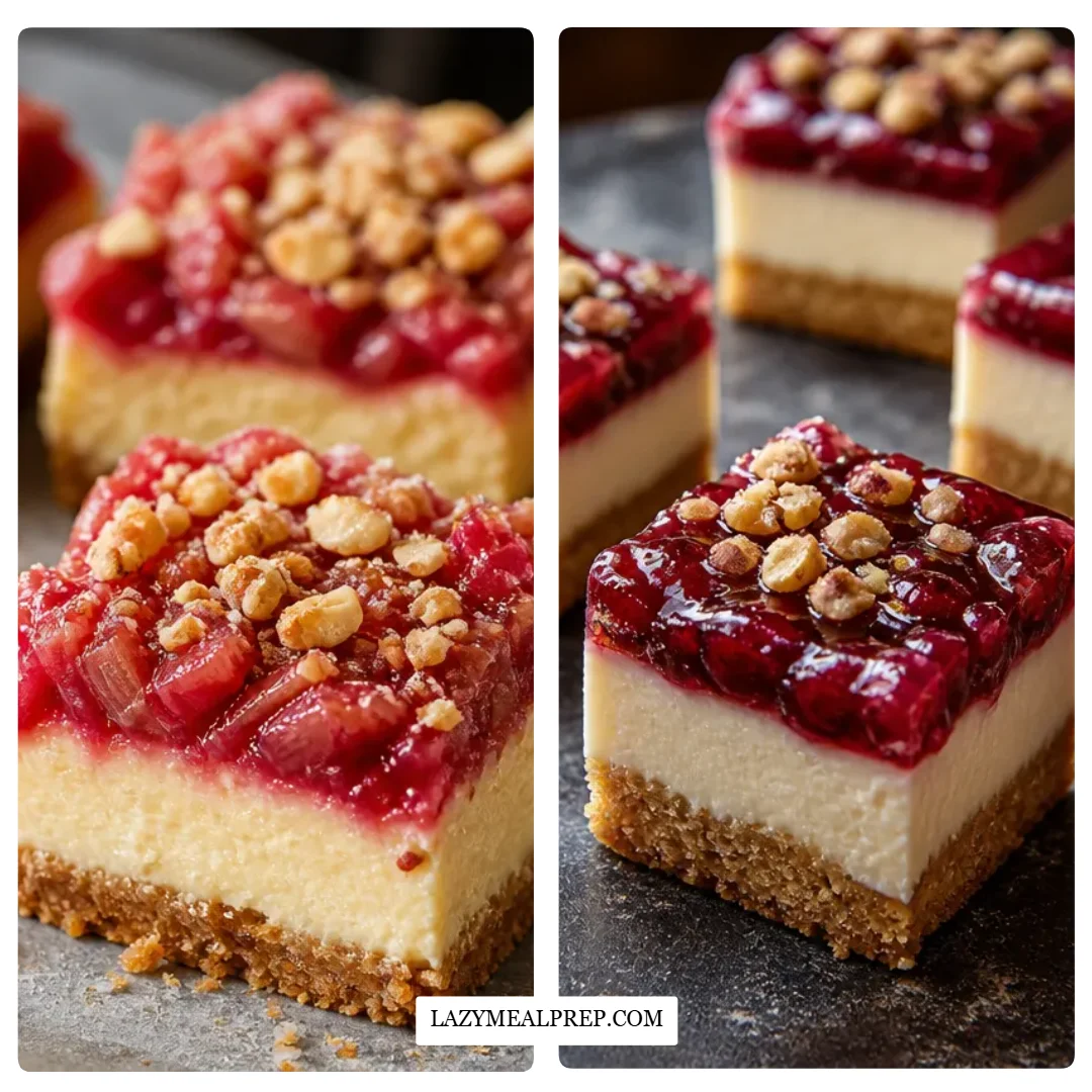 Delightful Rhubarb Cheesecake Squares You'll Want to Share