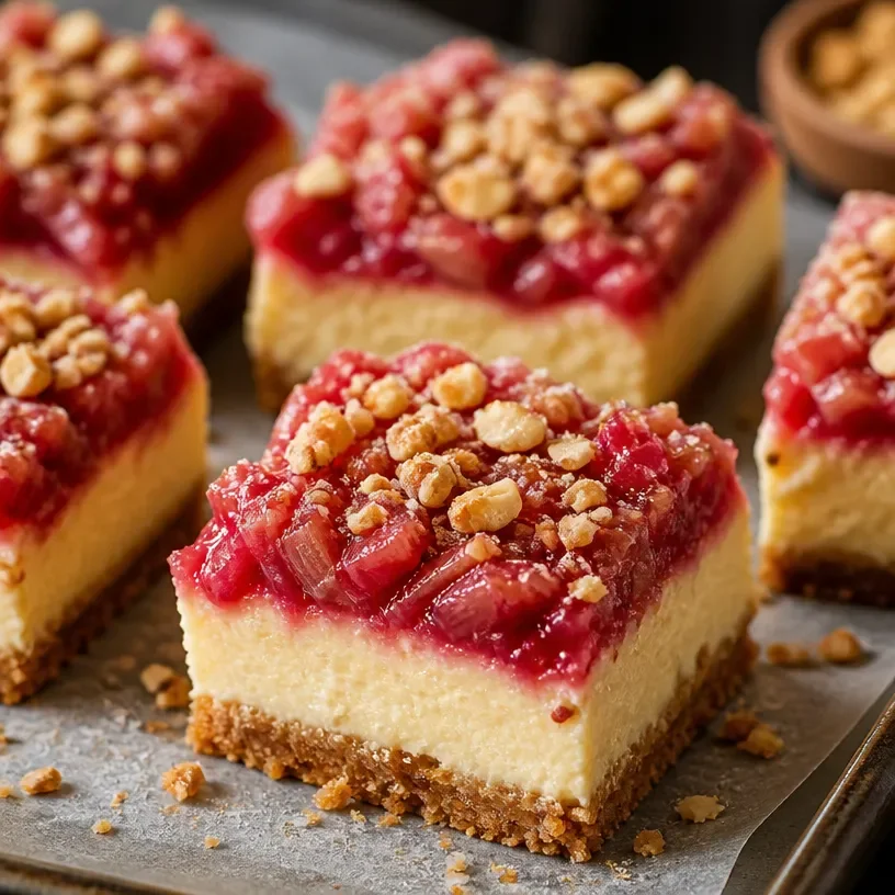 Delightful Rhubarb Cheesecake Squares You'll Want to Share