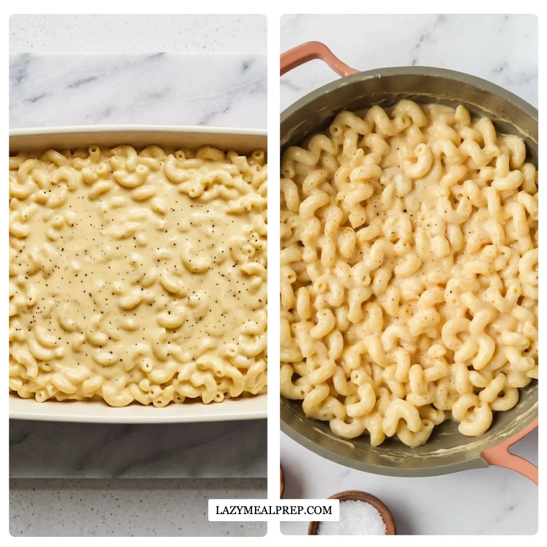 Easy Creamy Blended Cottage Cheese Mac And Cheese