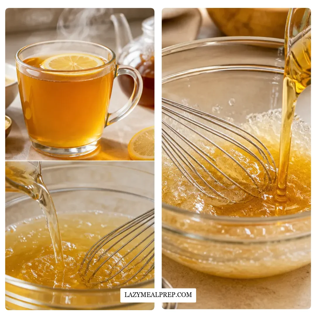 Gelatin Night Drink Home Comfort