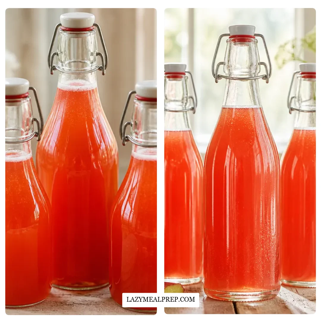 How to Make Rhubarb & Honey Soda (With Lacto-Fermentation!)