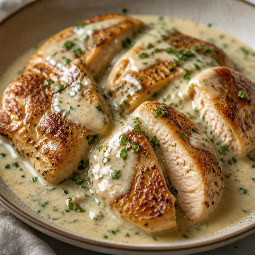 Juicy Baked Caesar Chicken is Dinner Bliss