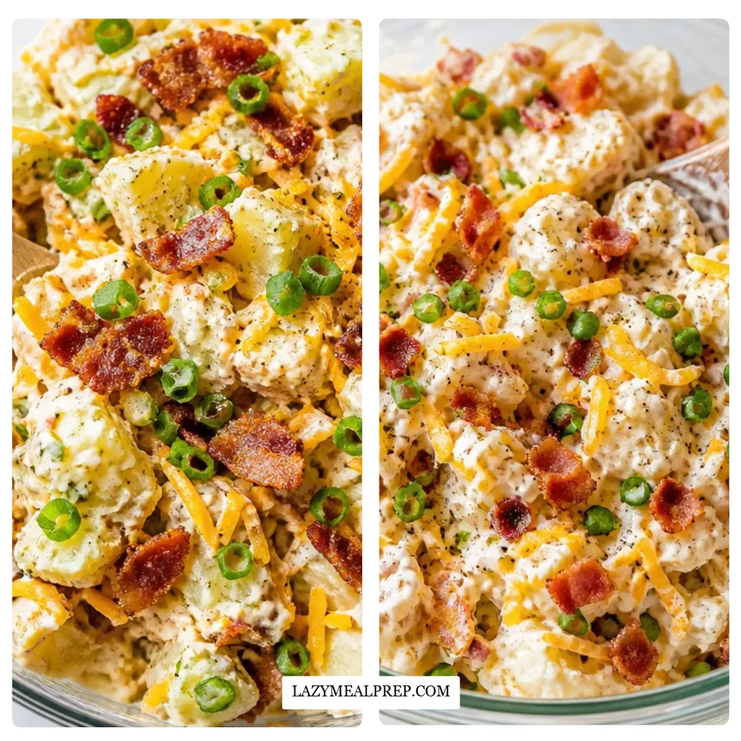 Loaded Baked Potato Salad Home