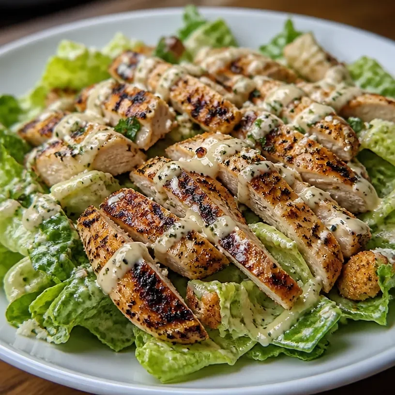 Melt-In-Your-Mouth Caesar Chicken