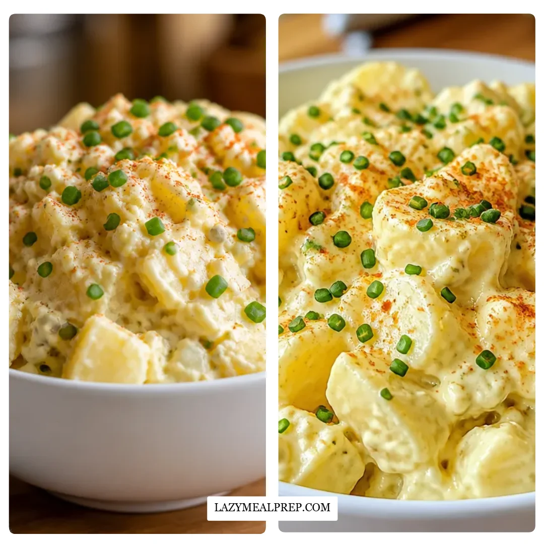 Old-Fashioned Potato Salad At Home