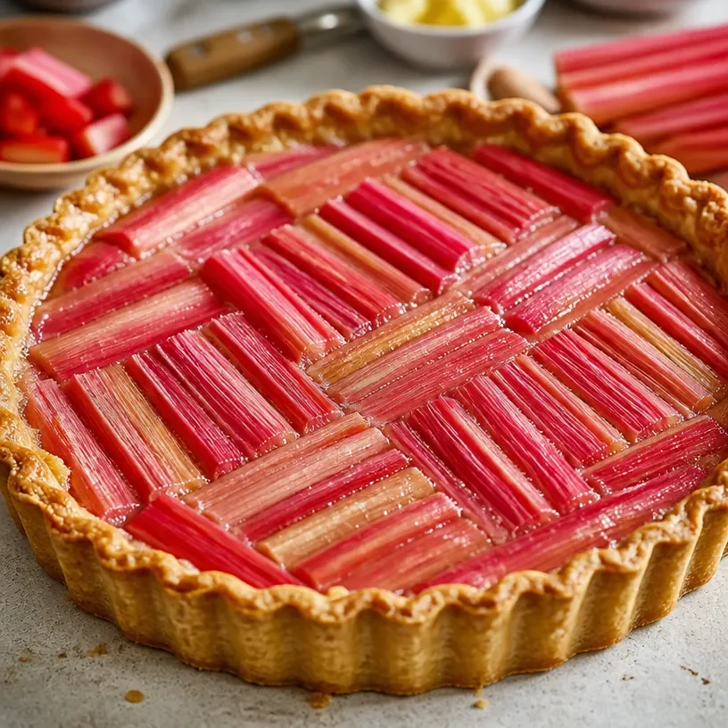 Rhubarb Tart