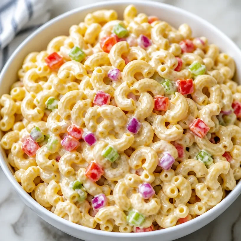 Simple Macaroni Salad Recipe