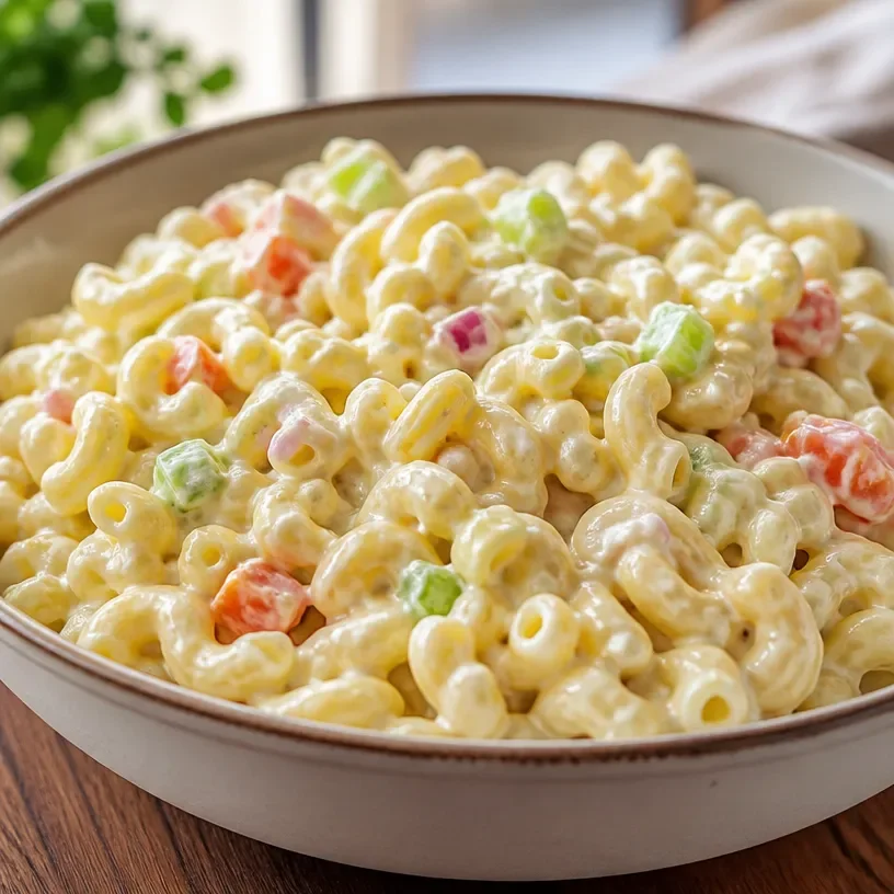 Simple Macaroni Salad Recipe