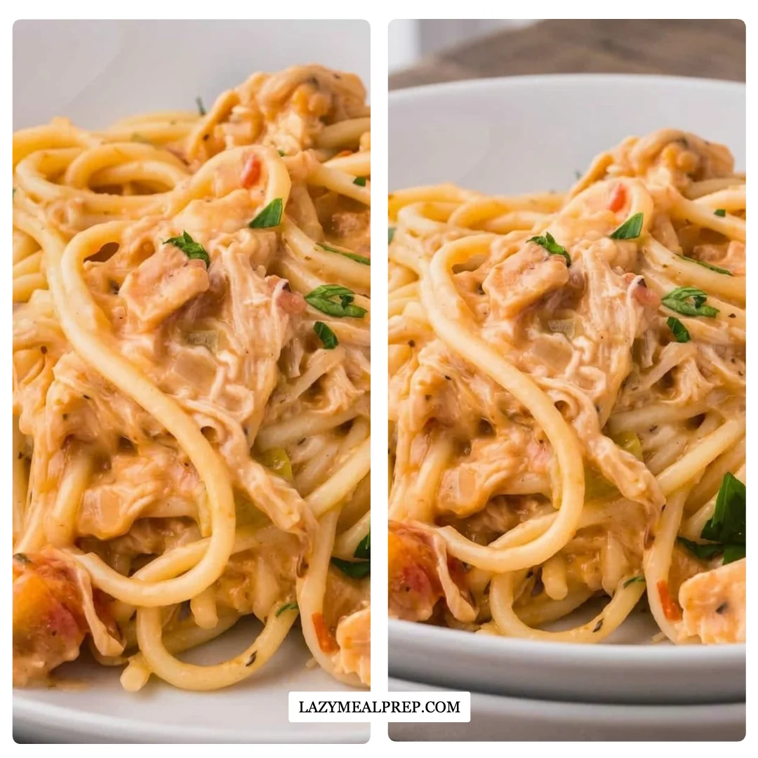 Slow Cooker Chicken Spaghetti: Easy Family Dinner