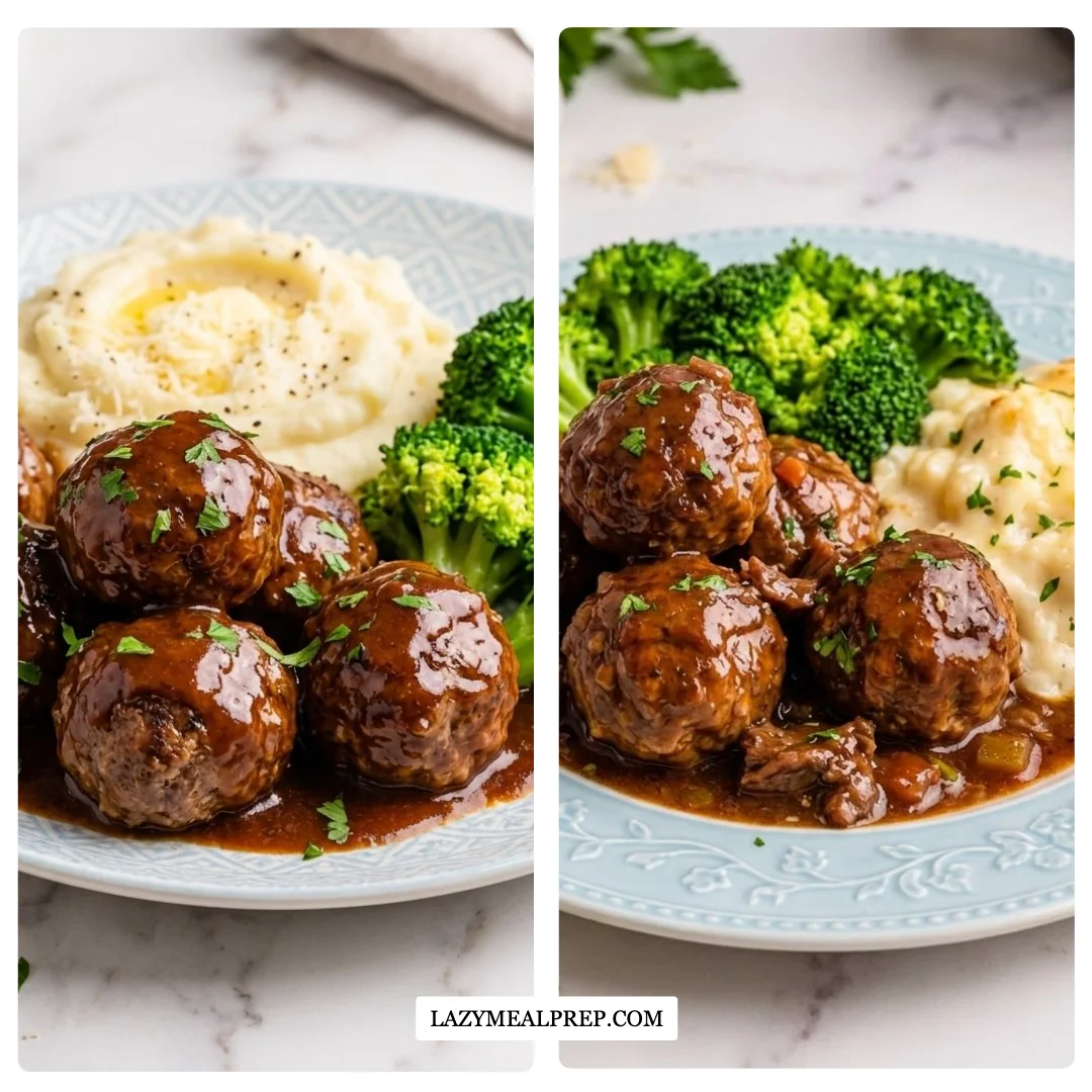 Slow Cooker French Onion Meatballs Quick And Easy