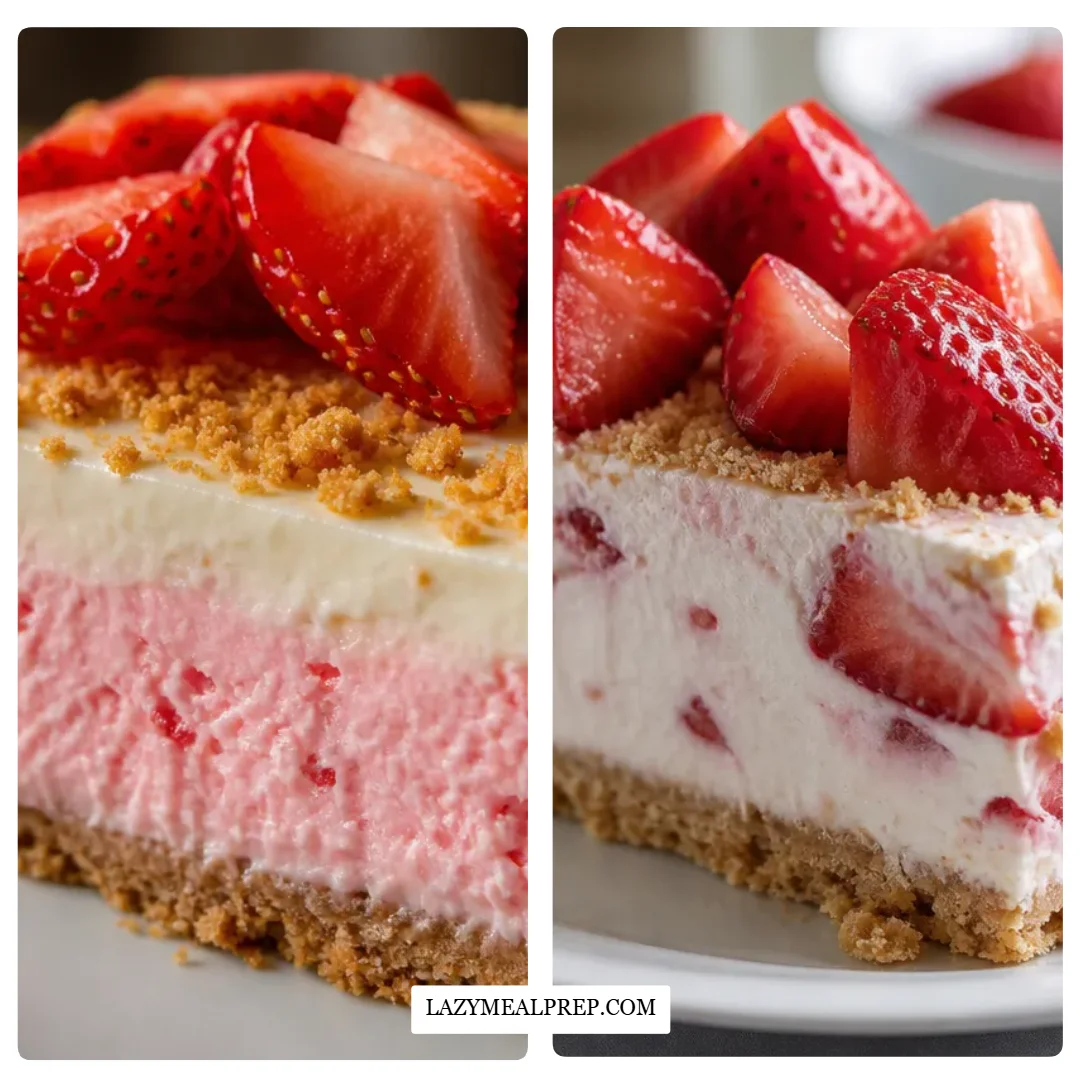 Strawberry Rhubarb Pudding Dessert Cozy