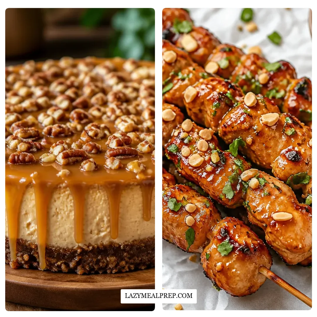 Sweet Honey Garlic Comfort Cheesecake