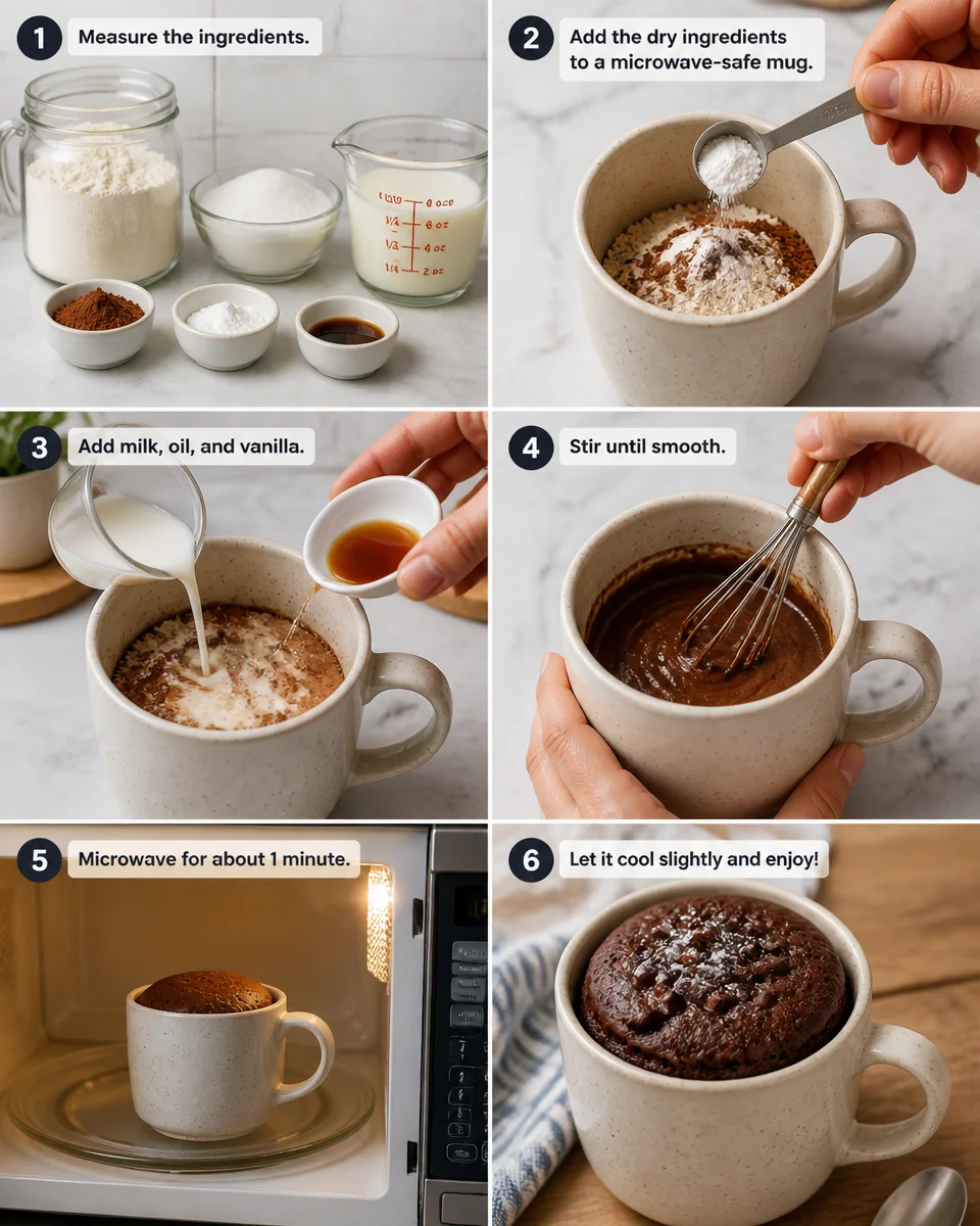 5 Minute Easy Mug Cake Recipe for a Sweet Treat