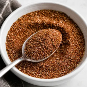 Homemade Taco Seasoning Recipe with chili powder, cumin, and spices.