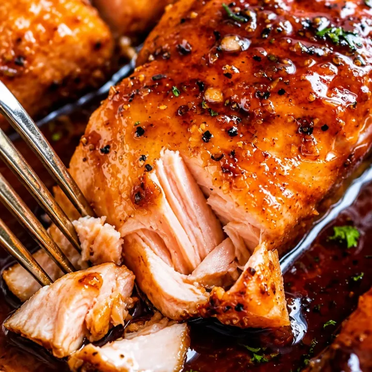 Delicious salmon recipe featuring honey garlic glaze and vibrant accompaniments.
