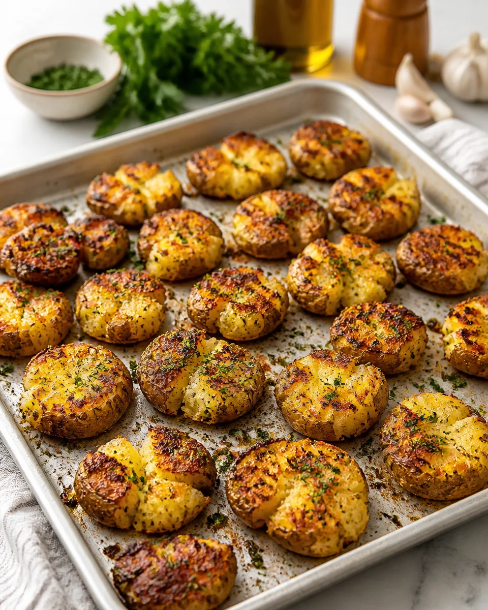 Smashed Potatoes Recipe