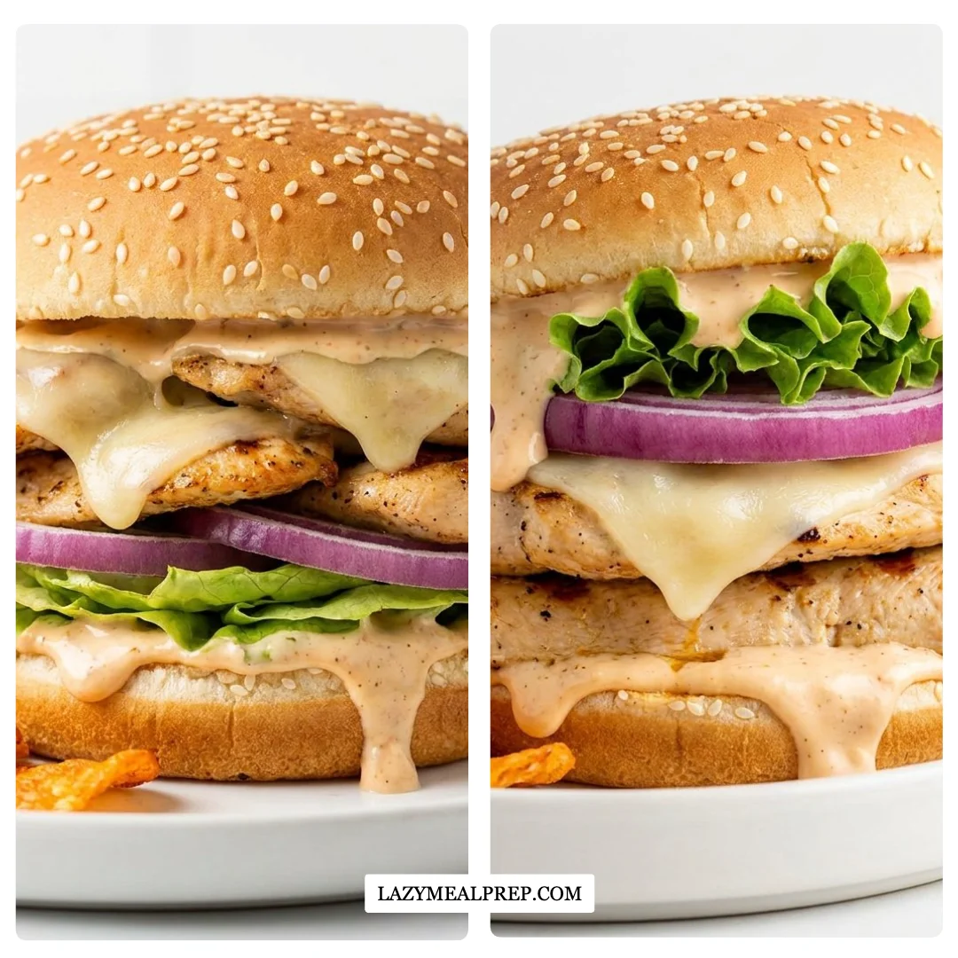 Chicken Caesar Burger Recipe Family