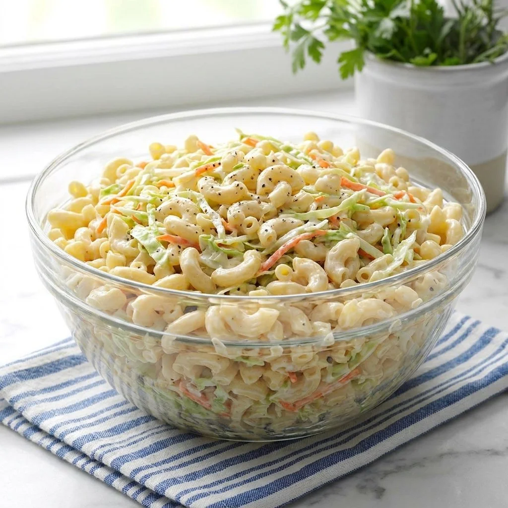 Creamy Pasta Salad with Coleslaw Dressing That Wows Every Time