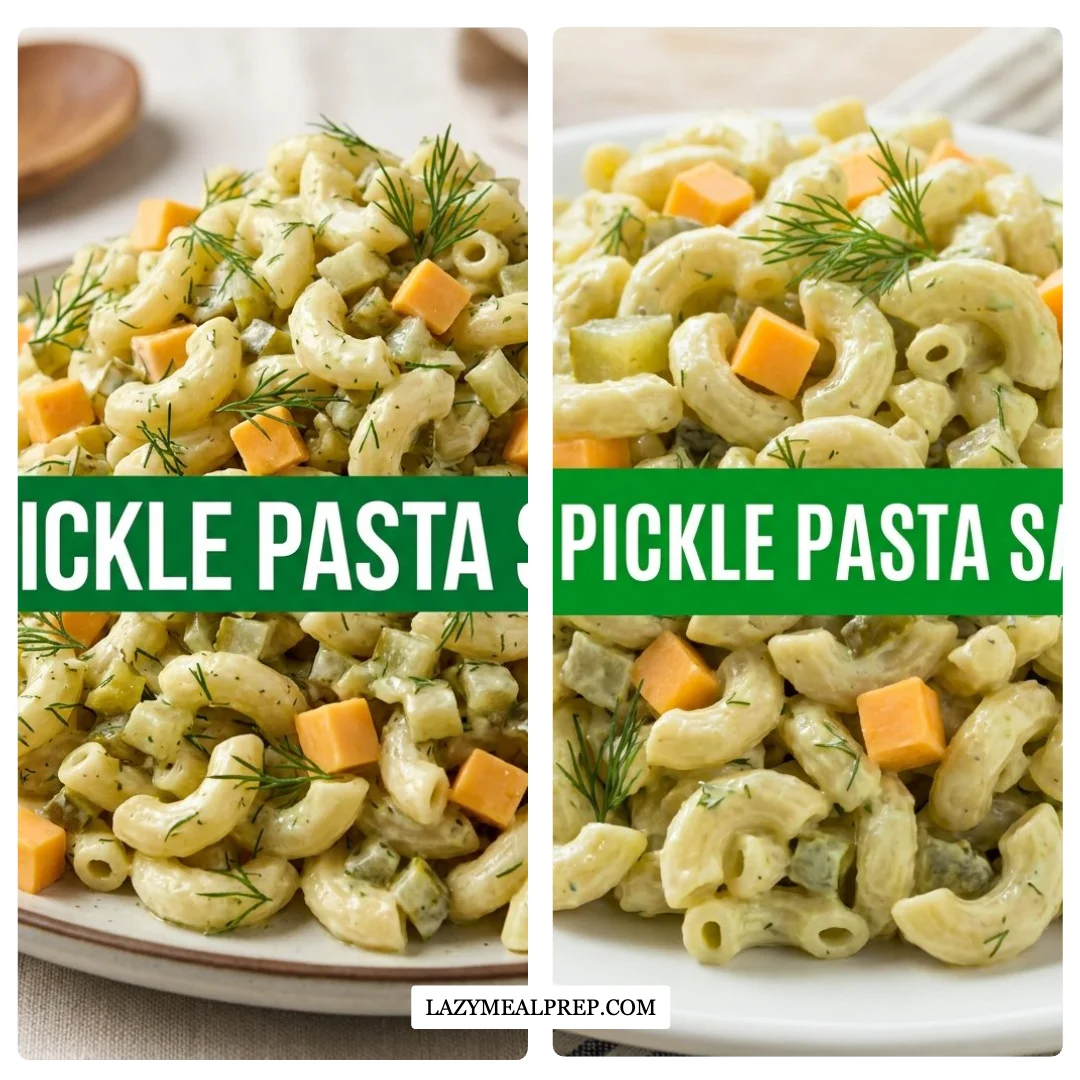 Dill Pickle Pasta Salad Home