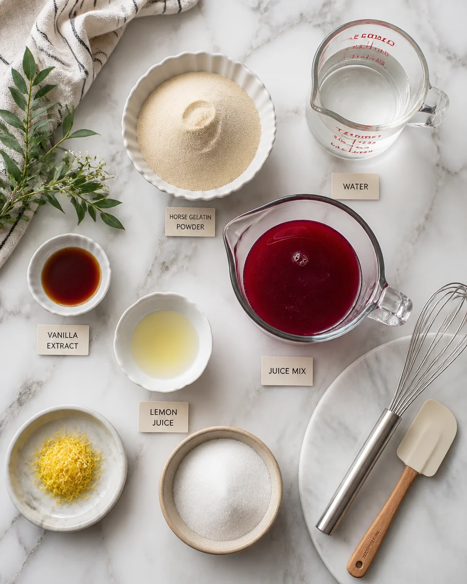 horse gelatin recipe
