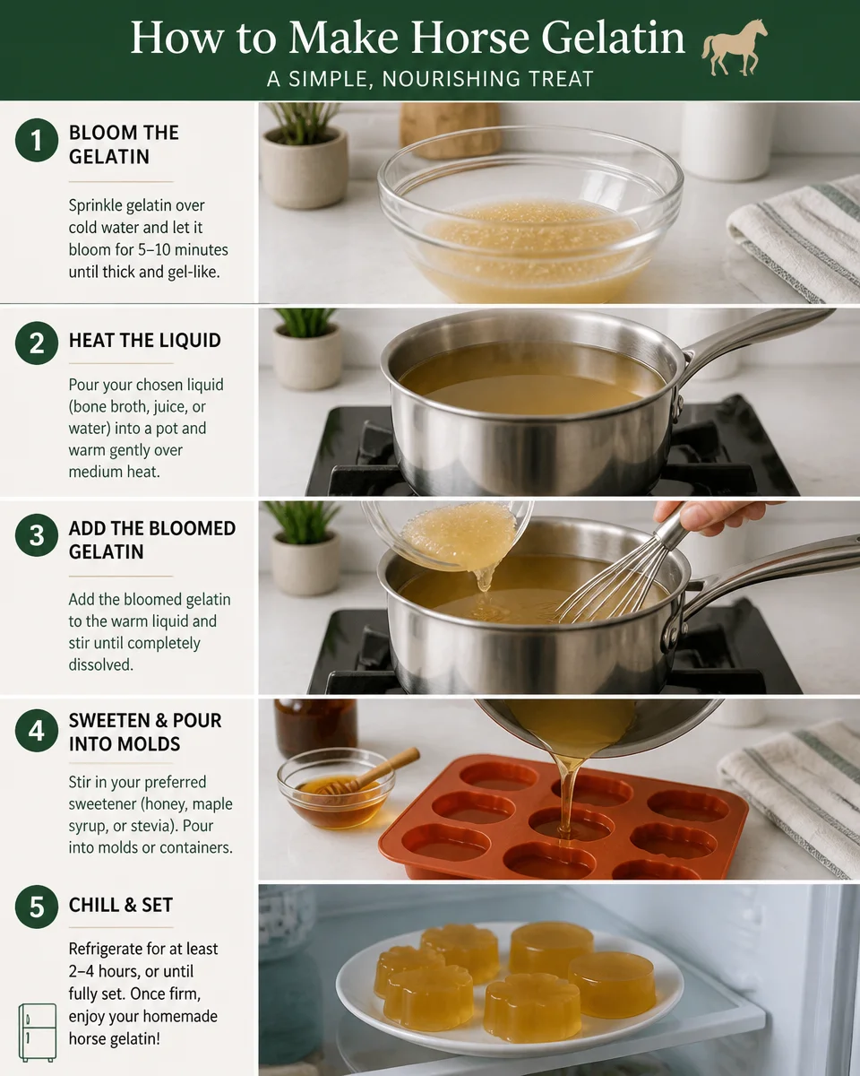 Discover the Horse Gelatin Recipe That's Got Everyone Talking!