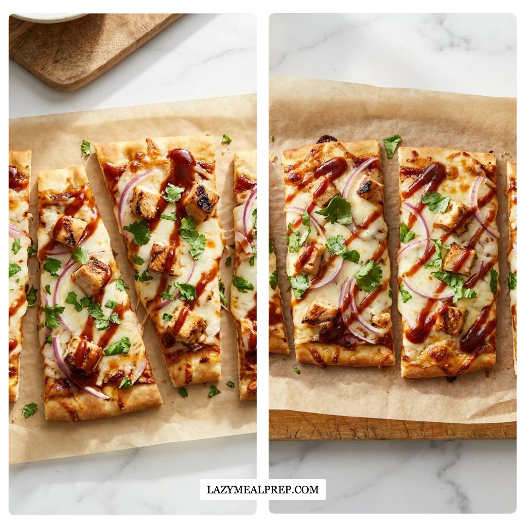 Easy BBQ Chicken Flatbread Quick Weeknight Delight