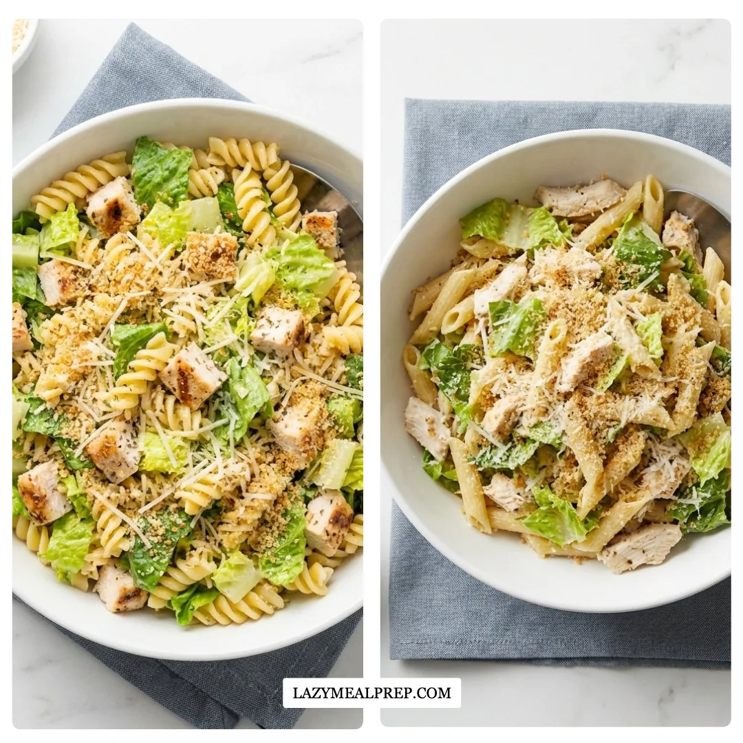 Easy Chicken Caesar Pasta Salad Recipe For You