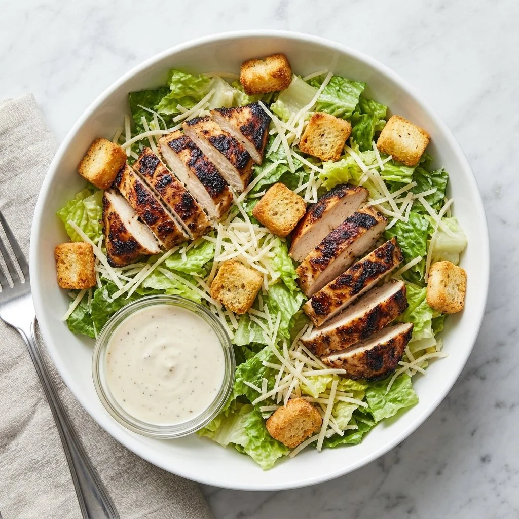 Grilled Chicken Caesar Salad Recipe