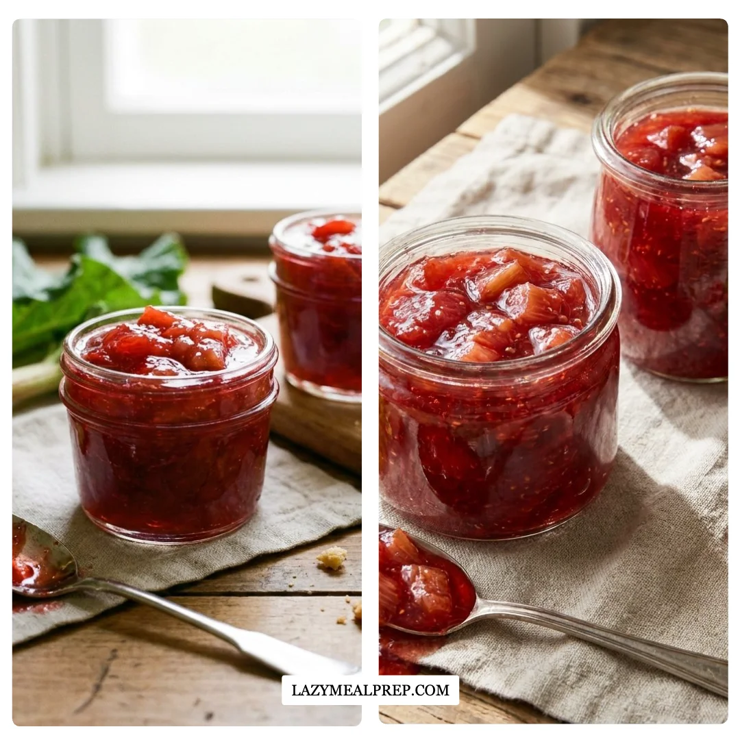 Easy Tangy Rhubarb Jam Recipe No Pectin Perfect for Beginners