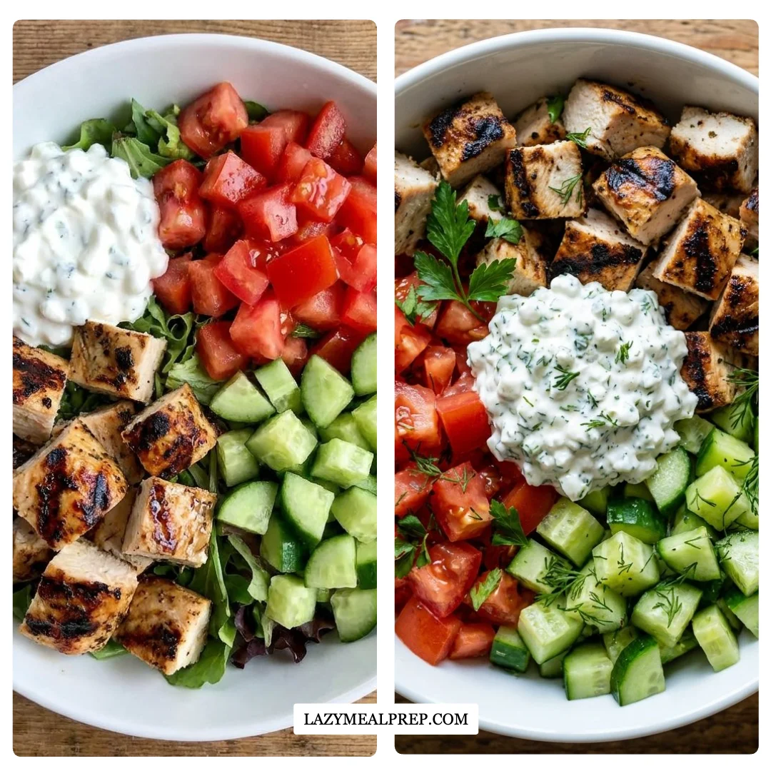 Greek Chicken Bowls: Home Comfort