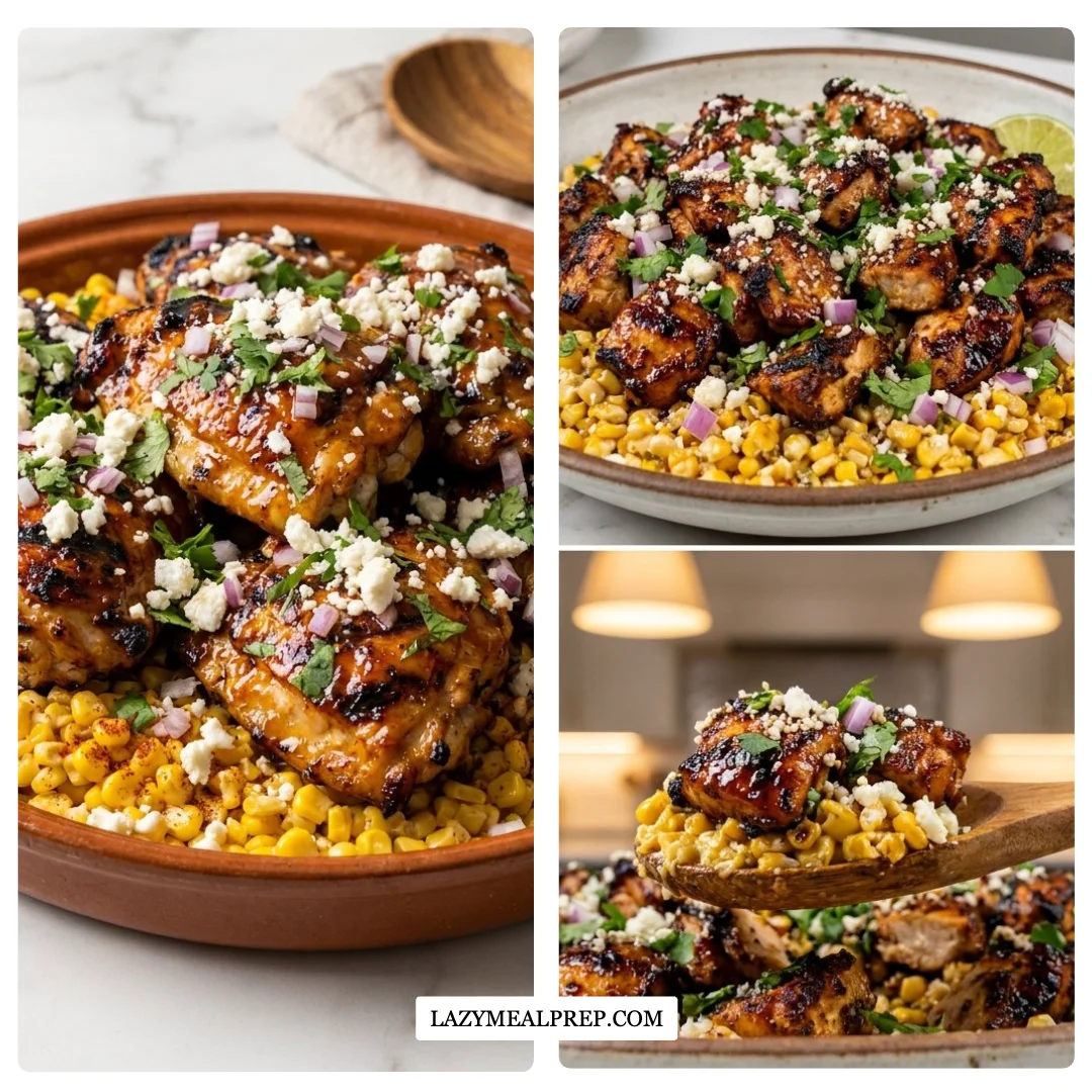 Grilled Chicken and Corn Salad