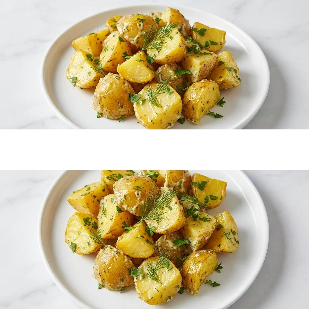 Herbed Roasted Potato Salad Recipe