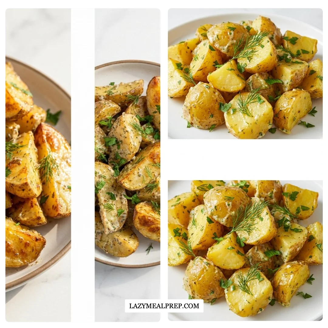 Herbed Roasted Potato Salad Recipe: Quick & Easy
