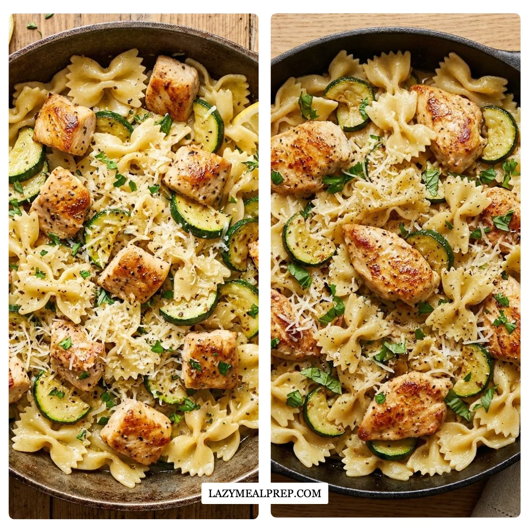 Lemon Chicken Pasta At Home