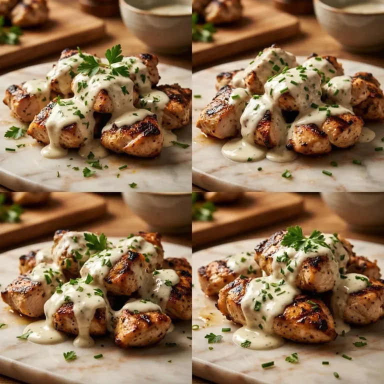 Delicious melt-in-your-mouth Caesar Chicken dish served with fresh ingredients