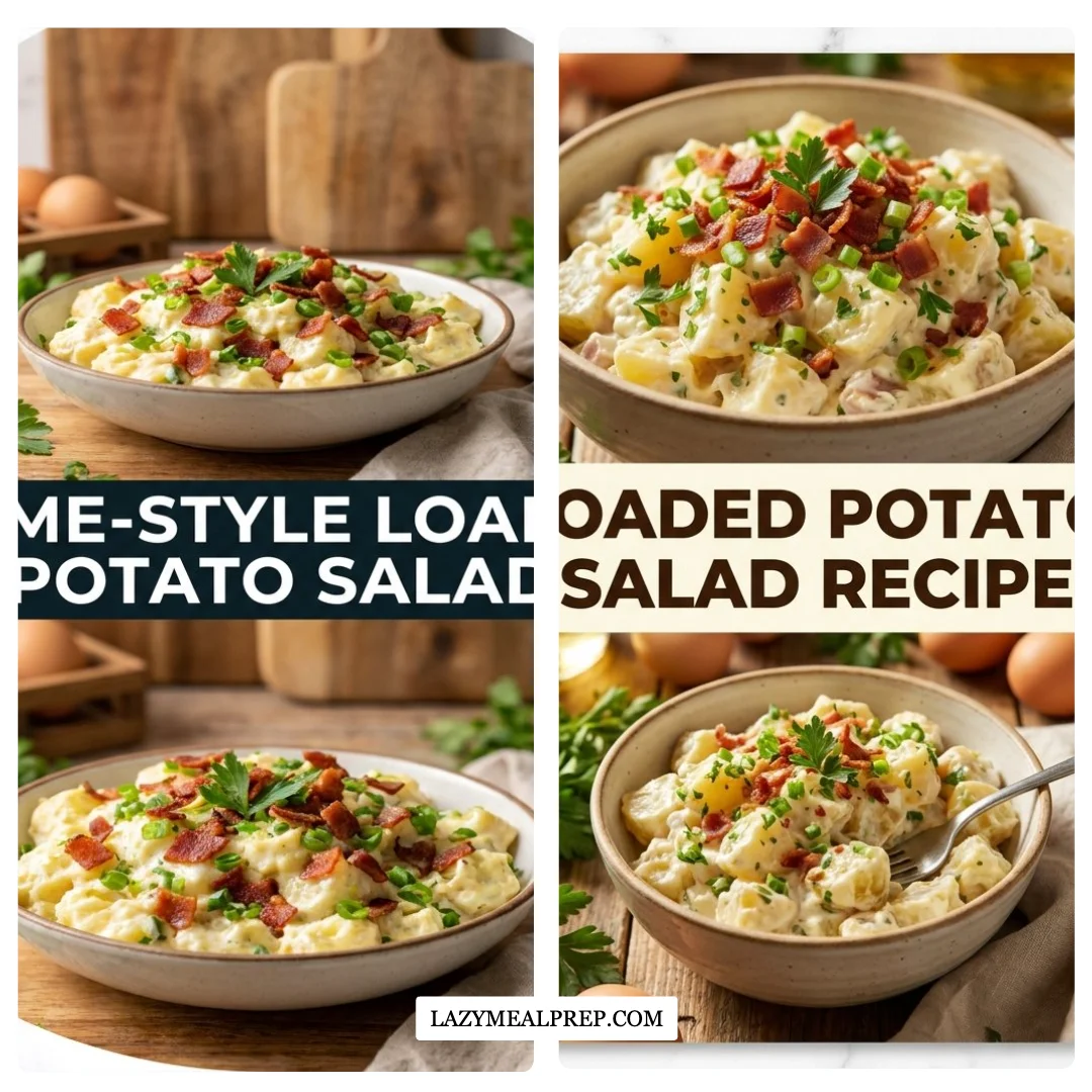 Paula Deen Loaded Potato Salad Recipe: Quick Easy