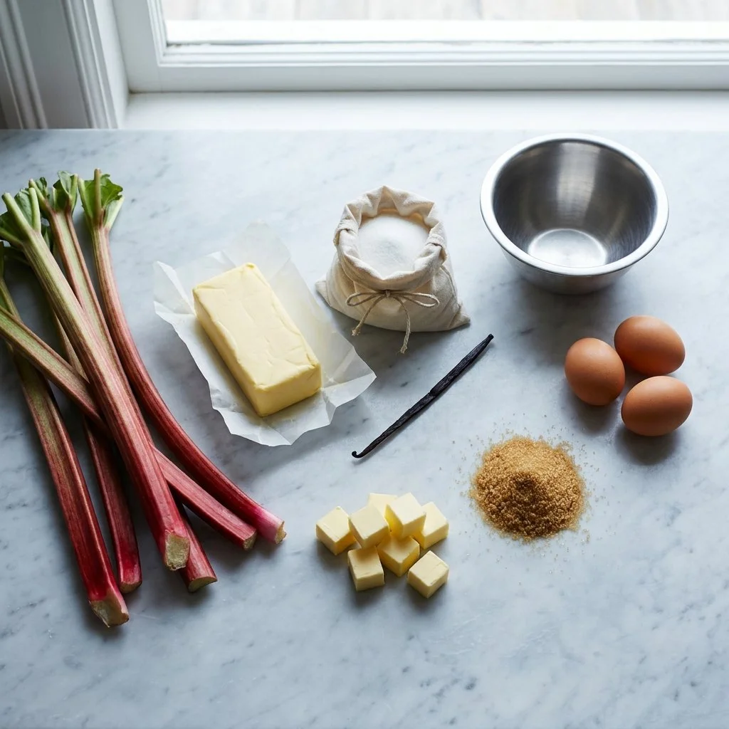 Rhubarb Cheesecake Squares