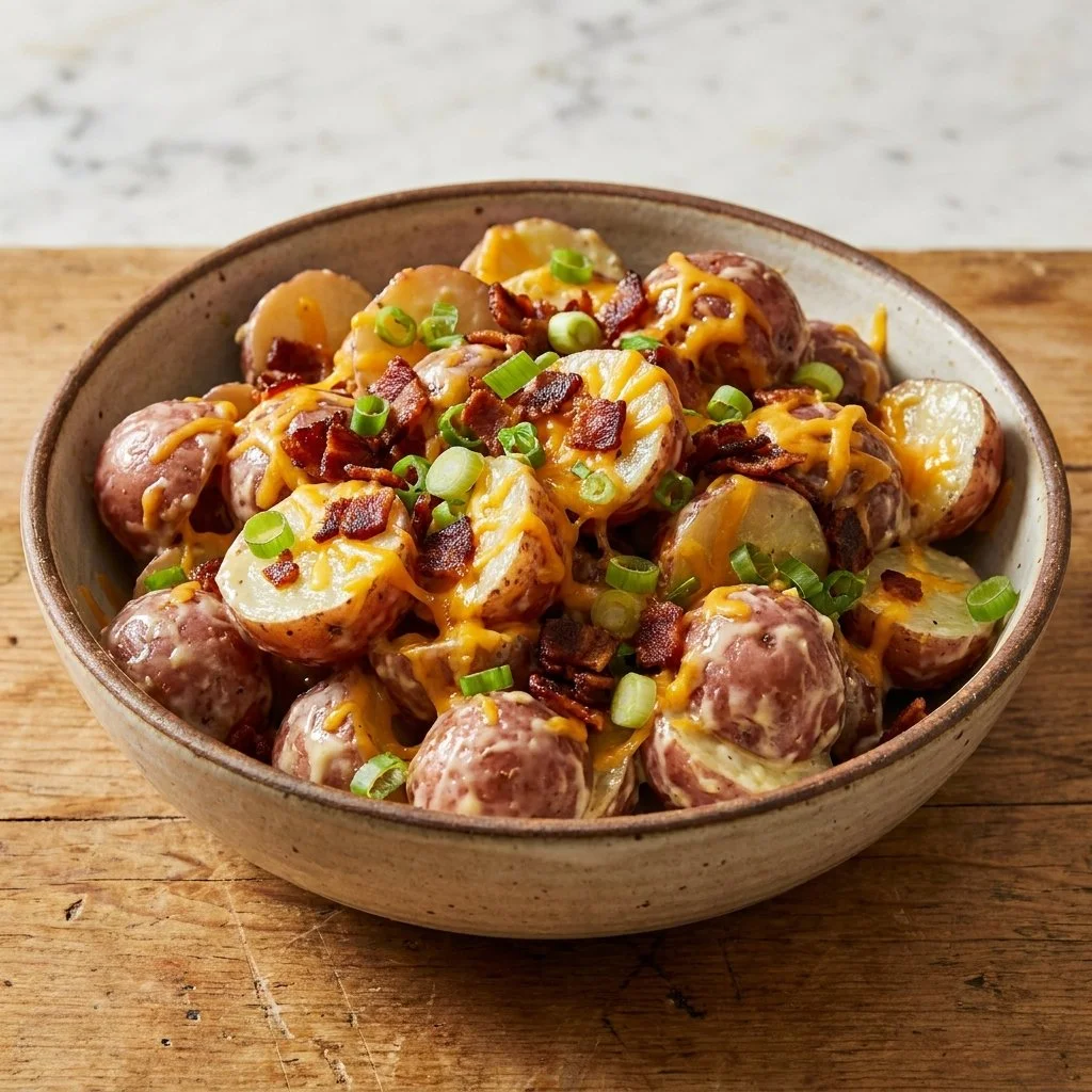 Savory Loaded Baked Potato Salad