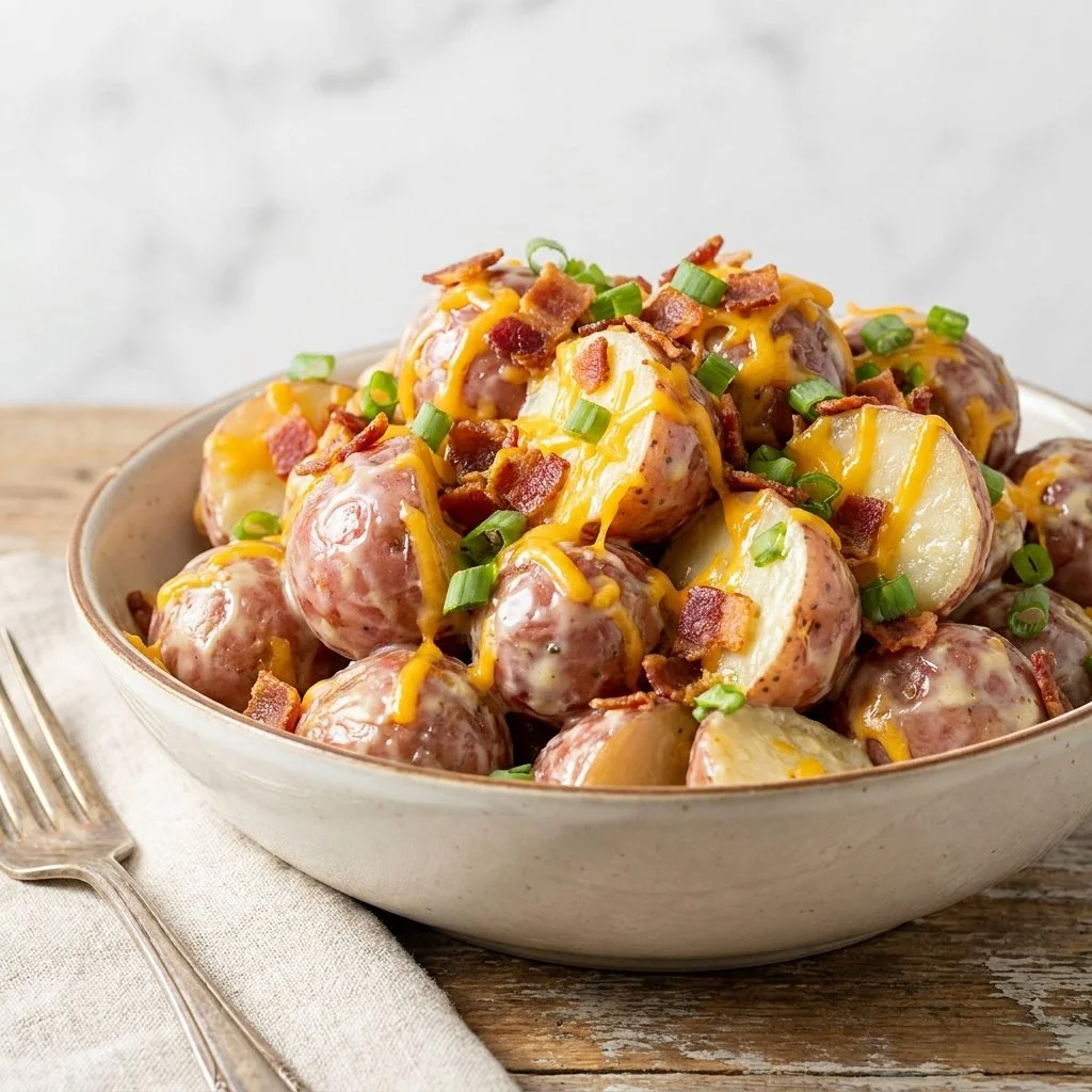 Savory Loaded Baked Potato Salad