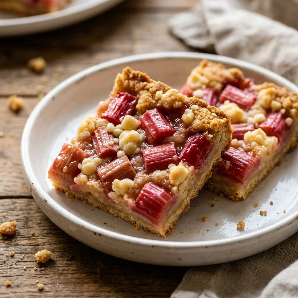 Sweet and Tart Rhubarb Bars You'll Fall in Love With